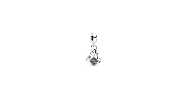 Pandora Spatula, Frying Pan and Whisk Joia Conta Pendente Pulseira