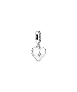 Pandora Openable Heart Locket Joia Conta Pendente Pulseira Mulher 799537C01