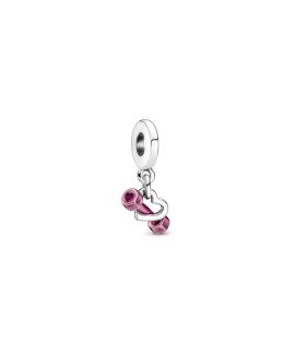 Pandora Dumbbell and Heart Joia Conta Pendente Pulseira Mulher 799545C01