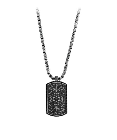 Frank 1967 Dog Tag Joia Colar Homem 7FN-0025 Frank 1967 Dog Tag Joia Colar Homem 7FN-0025