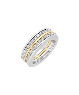 Pereirinha Emoção Joia Anel Aliança Ouro 19.2K e Diamantes Mulher 81851