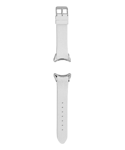Pandora White Rubber Strap with Stainless Steel Buckle Relógio Bracelete Mulher 881030WH