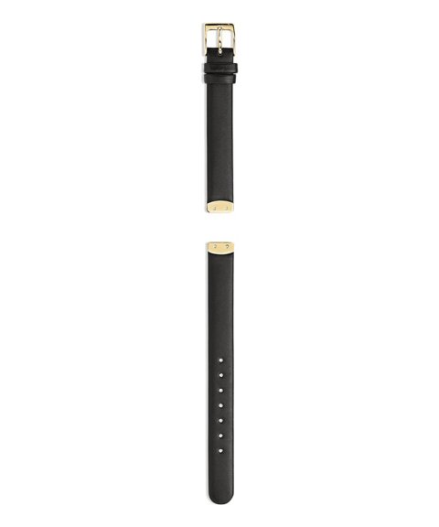 Pandora Black Leather Strap With Stainless Steel Buckle Bracelete Mulher 882061BK Pandora Black Leather Strap With Stainless Steel Buckle Bracelete Mulher 882061BK