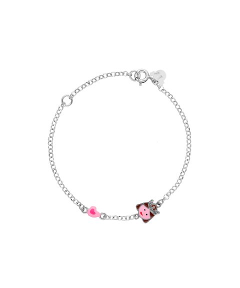 La Petra Princesa e Coração Joia Pulseira Menina 9708 La Petra Princesa e Coração Joia Pulseira Menina 9708
