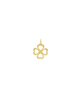 Pereirinha Trevo Joia Pendente Colar Ouro 9K Mulher 9KPEOBER16