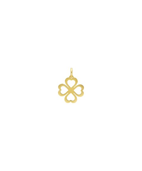 Pereirinha Trevo Joia Pendente Colar Ouro 9K Mulher 9KPEOBER16 Pereirinha Trevo Joia Pendente Colar Ouro 9K Mulher 9KPEOBER16