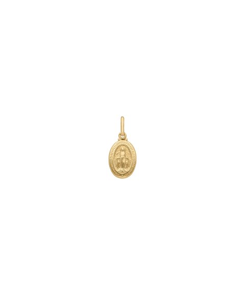 Pereirinha Nossa Senhora das Graças Joia Pendente Colar Medalha Ouro 9K Mulher 9KPEOBER24 Pereirinha Nossa Senhora das Graças Joia Pendente Colar Medalha Ouro 9K Mulher 9KPEOBER24