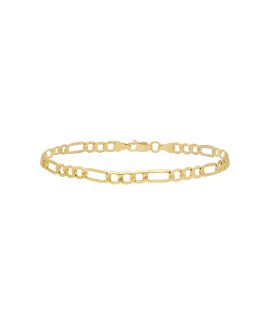 Pereirinha Clássicos Malha 3+1 Joia Pulseira Ouro 9K Homem 9KPEOPUL29