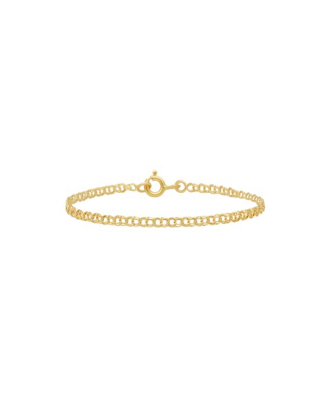 Pereirinha Clássicos Malha Friso Joia Pulseira Ouro 9K 9KPEOPUL31 Pereirinha Clássicos Malha Friso Joia Pulseira Ouro 9K 9KPEOPUL31