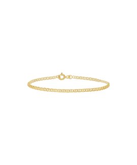Pereirinha Clássicos Malha Friso Joia Pulseira Ouro 9K 9KPEOPUL33