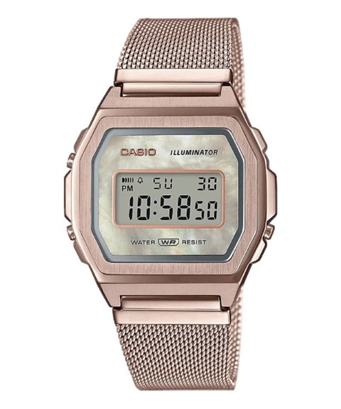 Casio Vintage Iconic Relógio Mulher A1000MCG-9EF Casio Vintage Iconic Relógio Mulher A1000MCG-9EF