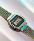 Casio Vintage Iconic Rainbow Relógio A1000RBW-1ER