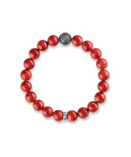 Thomas Sabo Ethnic Red Joia Pulseira A1681-062-10