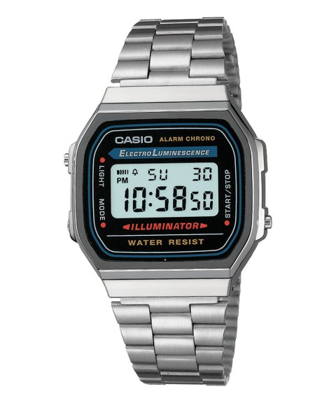 Casio Vintage Iconic Relógio A168WA-1YES Casio Vintage Iconic Relógio A168WA-1YES