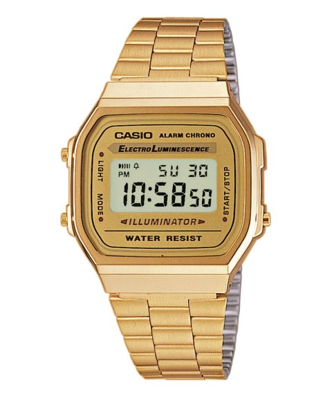 Casio Vintage Iconic Relógio Mulher A168WG-9EF