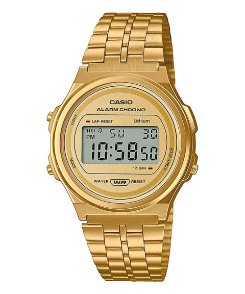 Casio Vintage Round Relógio A171WEG-9AEF Casio Vintage Round Relógio A171WEG-9AEF
