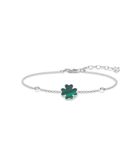 Thomas Sabo Cloverleaf Joia Pulseira Mulher A1766-478-6-L19 Thomas Sabo Cloverleaf Joia Pulseira Mulher A1766-478-6-L19
