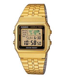 Casio Collection Retro World Time Relógio A500WEGA-1EF