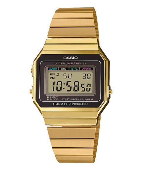 Casio Vintage Iconic Relógio Mulher A700WEG-9AEF