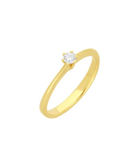 Davite Delucchi Joia Anel Ouro 18K e Diamante Mulher AA00226110SG Davite Delucchi Joia Anel Ouro 18K e Diamante Mulher AA00226110SG