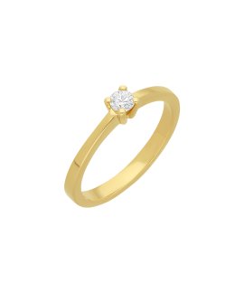 Davite Delucchi Joia Anel Ouro 18K e Diamante AA00303715SG