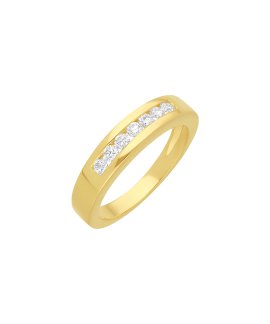 Davite Delucchi Joia Anel Ouro 18K e Diamante Mulher AA0303971S