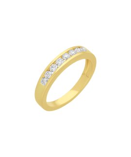 Davite Delucchi Joia Anel Ouro 18K e Diamante Mulher AA0303982S