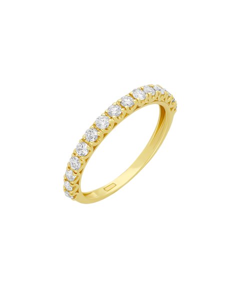 Davite Delucchi Joia Anel Ouro 18K e Diamantes Mulher AA03046244SG