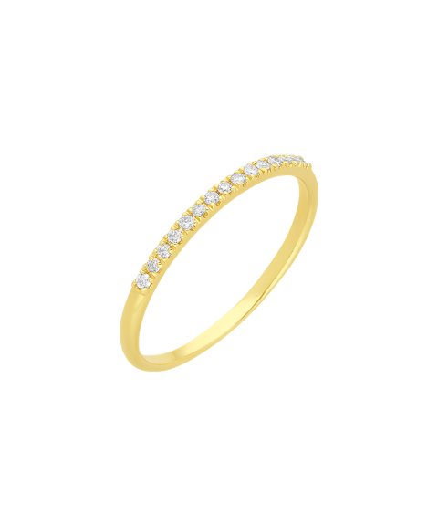 Davite Delucchi Joia Anel Ouro 18K e Diamante Mulher AA03084716 Davite Delucchi Joia Anel Ouro 18K e Diamante Mulher AA03084716