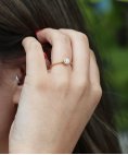 Davite Delucchi Joia Anel Ouro 18K e Diamante Mulher AA03140011