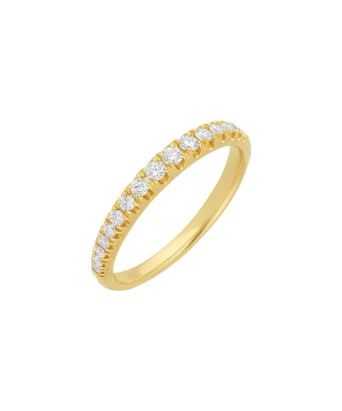 Davite Delucchi Joia Anel Ouro 18K e Diamante Mulher AA035150711