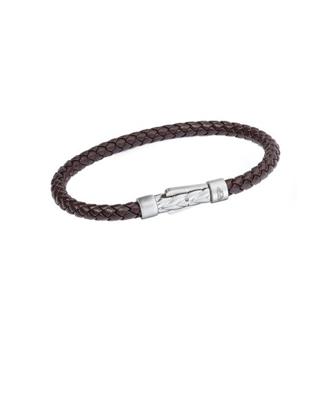 Anjewels Spiga Joia Pulseira Homem AA.P256SSBR.M Anjewels Spiga Joia Pulseira Homem AA.P256SSBR.M
