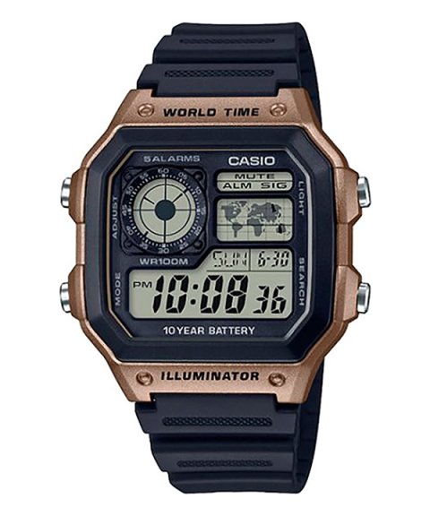 Casio Collection Relógio Homem AE-1200WH-5AVEF