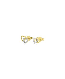 Time Road Joia Brincos Ouro 9K Mulher AF00022