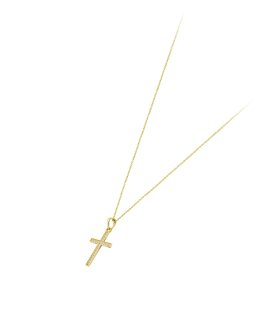 Time Road Joia Colar Ouro 9K Mulher AF00029 43