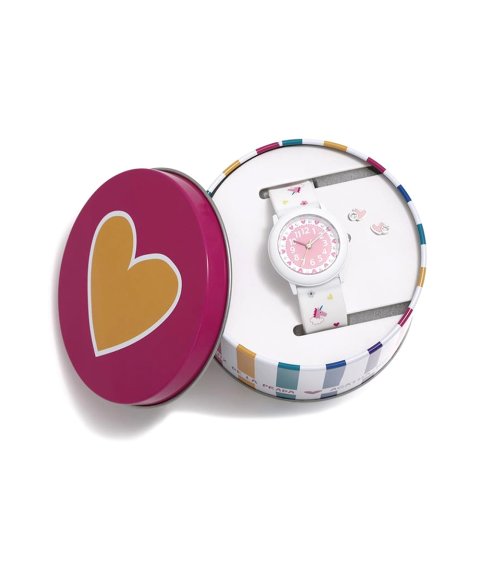 Agatha Ruiz de la Prada Bombón e Corações Relógio Brincos Set Menina AGR367R