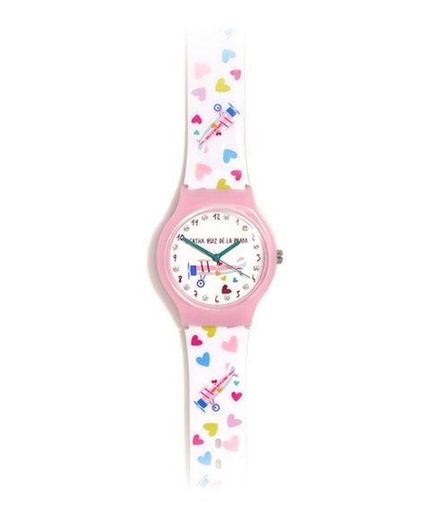 Agatha Ruiz de la Prada Flip Avião Relógio Menina AGR386 Agatha Ruiz de la Prada Flip Avião Relógio Menina AGR386