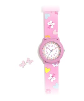 Agatha Ruiz de la Prada Bombón e Borboletas Relógio Brincos Set Menina AGR401+M