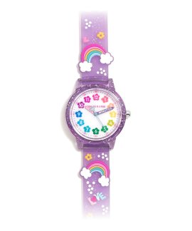 Agatha Ruiz de la Prada Gummy Arco Íris Lilás Relógio Menina AGR407