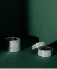 Monseo Moments Quadratu 003 Joia Anel Ouro 19.2K e Diamantes Mulher AN0531