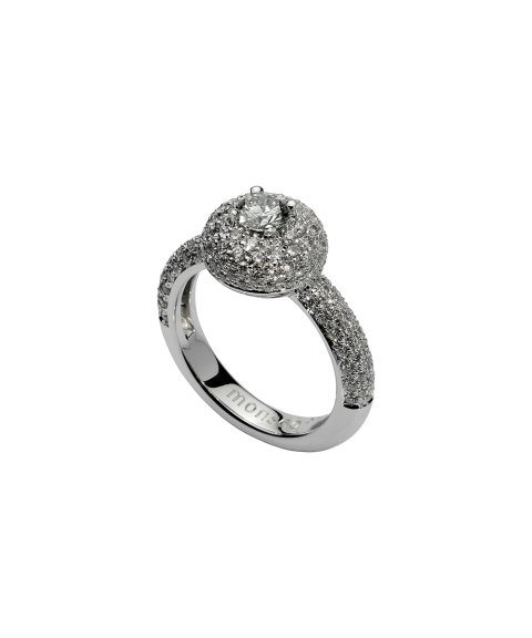Monseo Eternal Passion Joia Anel Ouro 19.2K e Diamantes Mulher AN1712 Monseo Eternal Passion Joia Anel Ouro 19.2K e Diamantes Mulher AN1712
