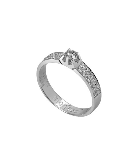 Monseo Mon Joia Anel Ouro 19.2K e Diamantes Mulher AN2198 Monseo Mon Joia Anel Ouro 19.2K e Diamantes Mulher AN2198