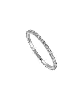 Monseo Moments Lovely Joia Anel Aliança Ouro 19.2K e Diamantes Mulher AN2450