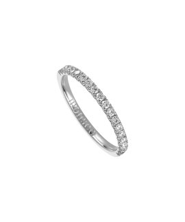 Monseo Moments Lovely Joia Anel Aliança Ouro 19.2K e Diamantes Mulher AN2459