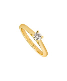 Monseo Eternal Love Joia Anel Ouro 19.2K e Diamante Mulher AN2486R