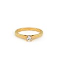 Monseo Eternal Love Joia Anel Ouro 19.2K e Diamante Mulher AN2486R