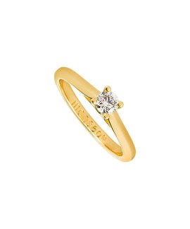 Monseo Eternal Joia Anel Ouro 19.2K e Diamante Mulher AN2486Z