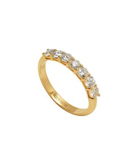 Monseo Moments Eternity Joia Anel Ouro 19.2K e Diamantes Mulher AN2602A