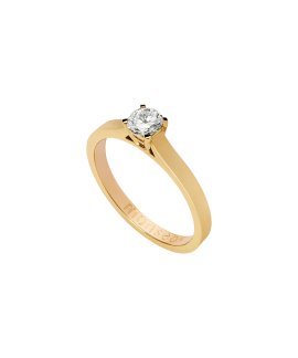 Monseo Eternal Love Joia Anel Ouro 19.2K e Diamante Mulher AN2647
