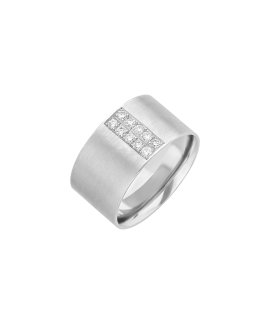 Pereirinha Emoção Joia Anel Aliança Ouro 19.2K e Diamantes Mulher AN770310BAGD